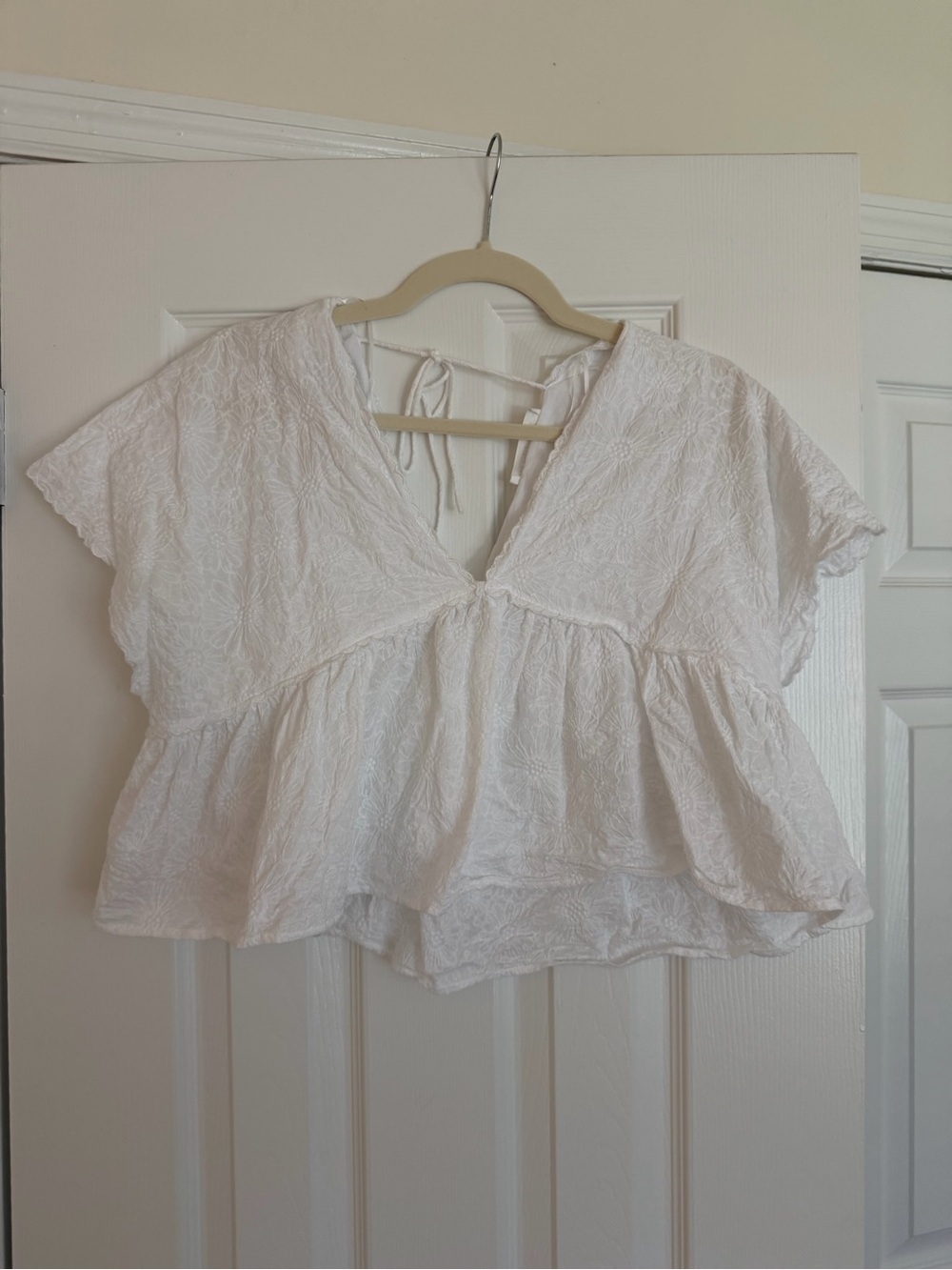Altar'd State Floral Peplum Top